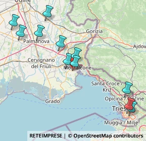 Mappa Via E. Morante, 34079 Staranzano GO, Italia (18.36455)