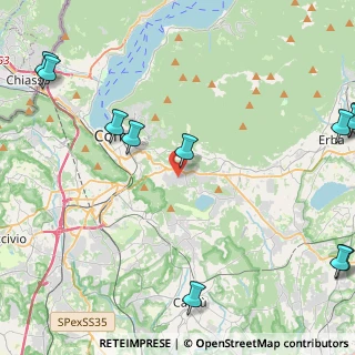 Mappa 22030 Lipomo CO, Italia (6.52727)