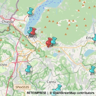 Mappa 22030 Lipomo CO, Italia (5.37636)