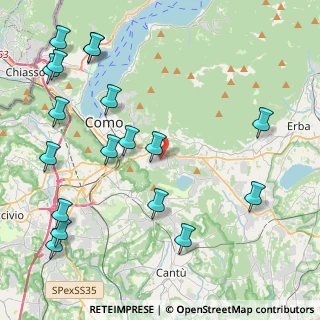 Mappa 22030 Lipomo CO, Italia (5.39833)