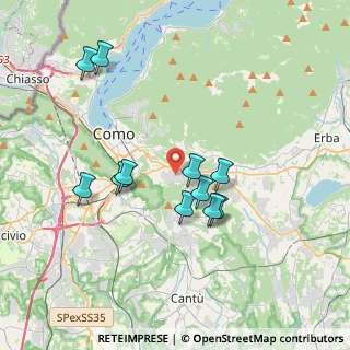 Mappa 22030 Lipomo CO, Italia (3.38182)