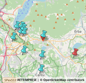 Mappa Via alle Selve, 22038 Tavernerio CO, Italia (4.32364)