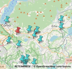 Mappa Albese Con Cassano, 22032 Albese Con Cassano CO, Italia (5.9565)