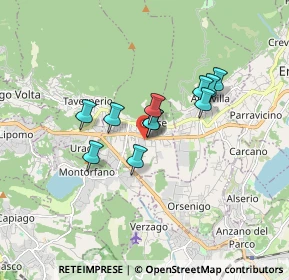 Mappa Albese Con Cassano, 22032 Albese Con Cassano CO, Italia (1.19909)