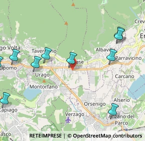 Mappa Albese Con Cassano, 22032 Albese Con Cassano CO, Italia (2.77455)