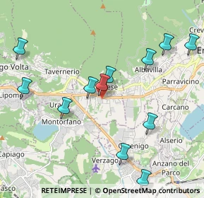 Mappa Albese Con Cassano, 22032 Albese Con Cassano CO, Italia (2.195)