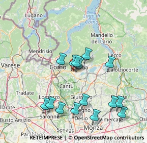 Mappa Albese Con Cassano, 22032 Albese Con Cassano CO, Italia (15.198)