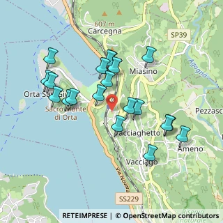 Mappa Via Circonvallazione, 28016 Orta San Giulio NO, Italia (0.8845)