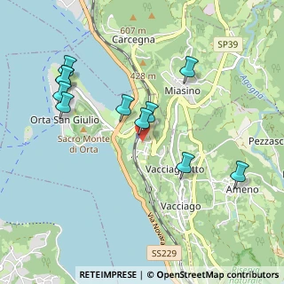 Mappa Via Circonvallazione, 28016 Orta San Giulio NO, Italia (1.01273)