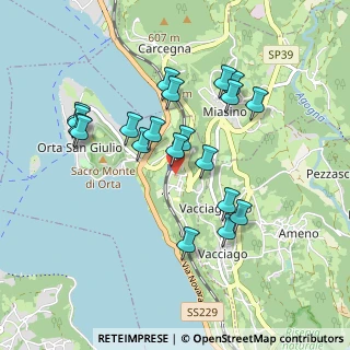 Mappa Via Circonvallazione, 28016 Orta San Giulio NO, Italia (0.862)