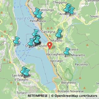 Mappa Via Circonvallazione, 28016 Orta San Giulio NO, Italia (2.171)