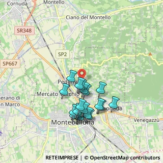 Mappa Via Bongioanni Emilio, 31044 Montebelluna TV, Italia (1.682)