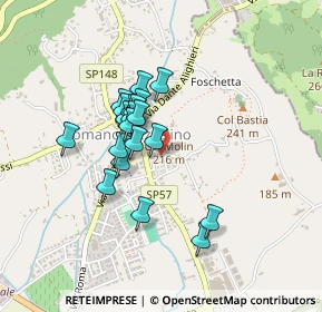 Mappa Via Antonio Fogazzaro, 36060 Romano D'ezzelino VI, Italia (0.329)