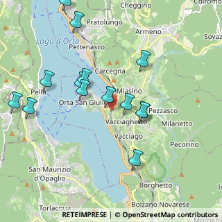 Mappa Via Piano Legro, 28016 Orta San Giulio NO, Italia (2.05929)