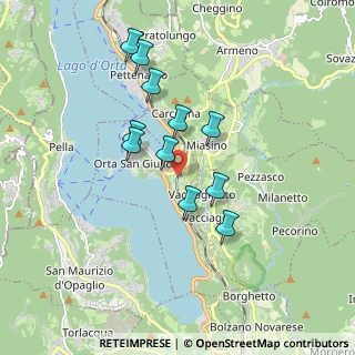 Mappa Via Piano Legro, 28016 Orta San Giulio NO, Italia (1.50455)
