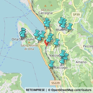 Mappa Via Piano Legro, 28016 Orta San Giulio NO, Italia (0.8605)