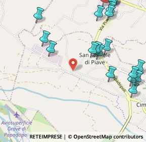 Mappa Via Piave, 31028 Cimadolmo TV, Italia (1.3885)