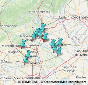 Mappa Via Piave, 31028 Cimadolmo TV, Italia (10.15833)