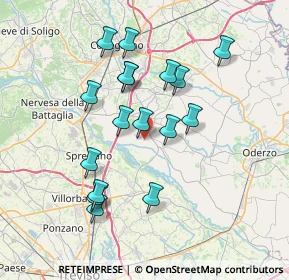 Mappa Via Piave, 31028 Cimadolmo TV, Italia (6.71412)