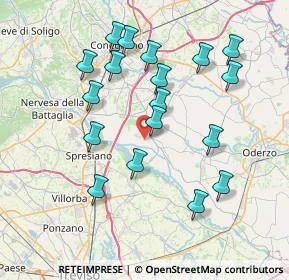 Mappa Via Piave, 31028 Cimadolmo TV, Italia (7.50778)
