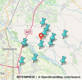 Mappa Via Piave, 31028 Cimadolmo TV, Italia (3.235)