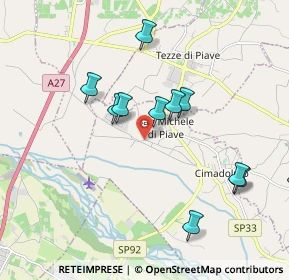 Mappa Via Piave, 31028 Cimadolmo TV, Italia (1.91)