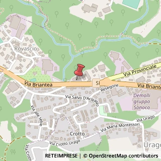 Mappa Via Briantea, 16A, 22038 Tavernerio, Como (Lombardia)