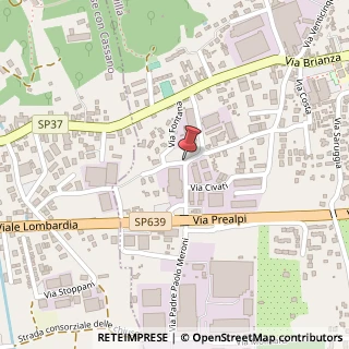 Mappa Via Civati, 5, 22031 Albavilla, Como (Lombardia)