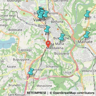 Mappa Via Stoppada, 21100 Varese VA, Italia (2.66)
