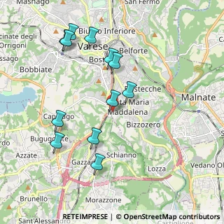 Mappa Via Stoppada, 21100 Varese VA, Italia (2.03417)