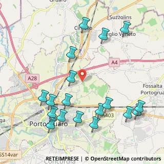 Mappa SP 73, 30026 Portogruaro VE, Italia (2.43444)