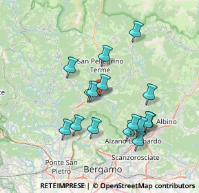 Mappa Via Umberto I, 24019 Zogno BG, Italia (6.7075)