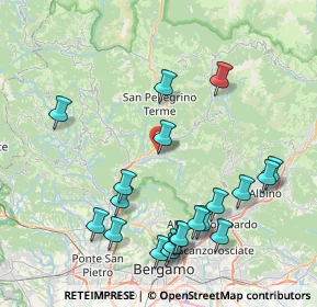 Mappa Via Umberto I, 24019 Zogno BG, Italia (9.061)