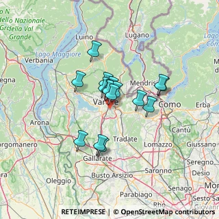 Mappa Via Fratelli de Grandi, 21100 Varese VA, Italia (9.24125)