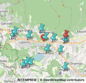 Mappa Tavernerio, 22038 Tavernerio CO, Italia (1.92533)