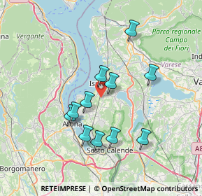 Mappa Via Olanda, 21027 Ispra VA, Italia (6.40273)