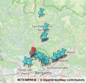 Mappa Via Mazzini, 24019 Zogno BG, Italia (7.395)