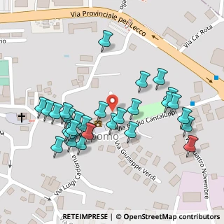 Mappa Via E. Cantaluppi, 22030 Lipomo CO, Italia (0.11034)