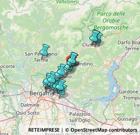 Mappa Via Alessandro Manzoni, 24025 Gazzaniga BG, Italia (10.251)