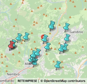 Mappa Via Alessandro Manzoni, 24025 Gazzaniga BG, Italia (4.042)