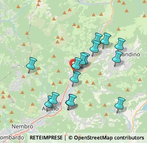 Mappa Via Alessandro Manzoni, 24025 Gazzaniga BG, Italia (3.39933)