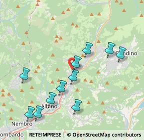 Mappa Via Alessandro Manzoni, 24025 Gazzaniga BG, Italia (4.09091)