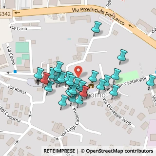 Mappa Via Alessandro Volta, 22030 Lipomo CO, Italia (0.10357)