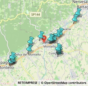 Mappa Via Bolè, 31040 Giavera del Montello TV, Italia (1.9375)