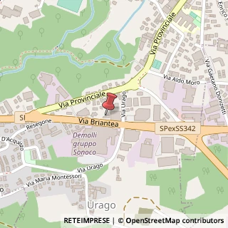 Mappa Via Briantea, 6, 22038 Tavernerio, Como (Lombardia)