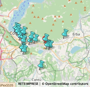 Mappa Ipermercato Carrefour, 22038 Tavernerio CO, Italia (3.54263)