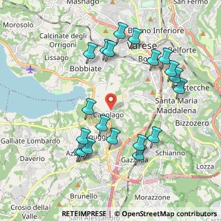 Mappa Via Torquato Tasso, 21100 Capolago VA, Italia (2.1045)