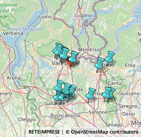 Mappa 21046 Malnate VA, Italia (11.66632)