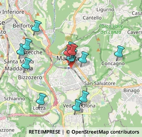 Mappa 21046 Malnate VA, Italia (1.67)