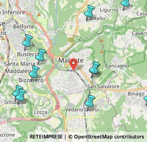 Mappa 21046 Malnate VA, Italia (2.65)
